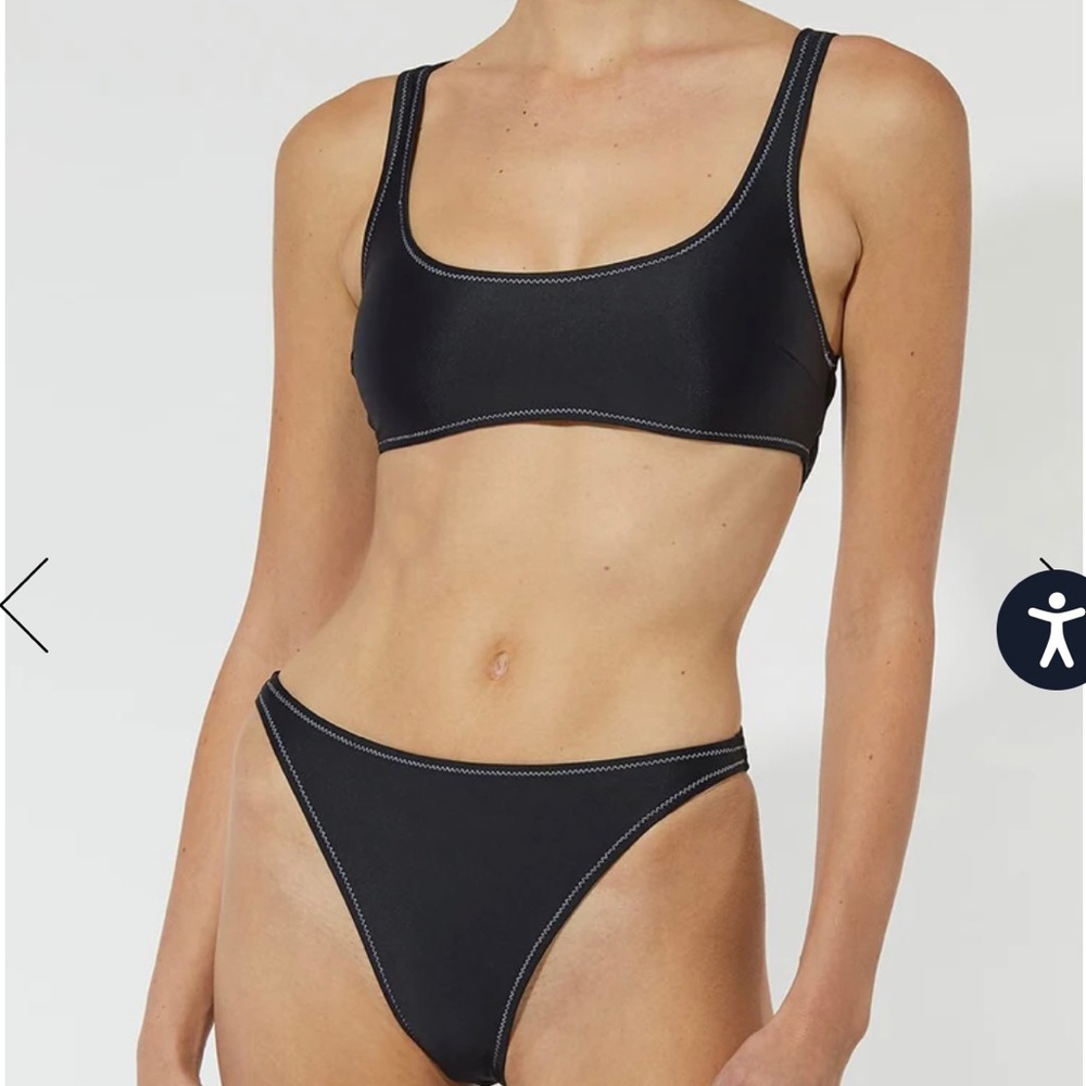 NWT Solid & Striped X Sloane Stephens The Jayden Bikini Top + Bottom